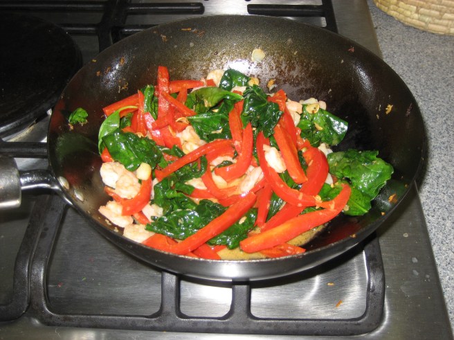 Prawn Stir Fry!