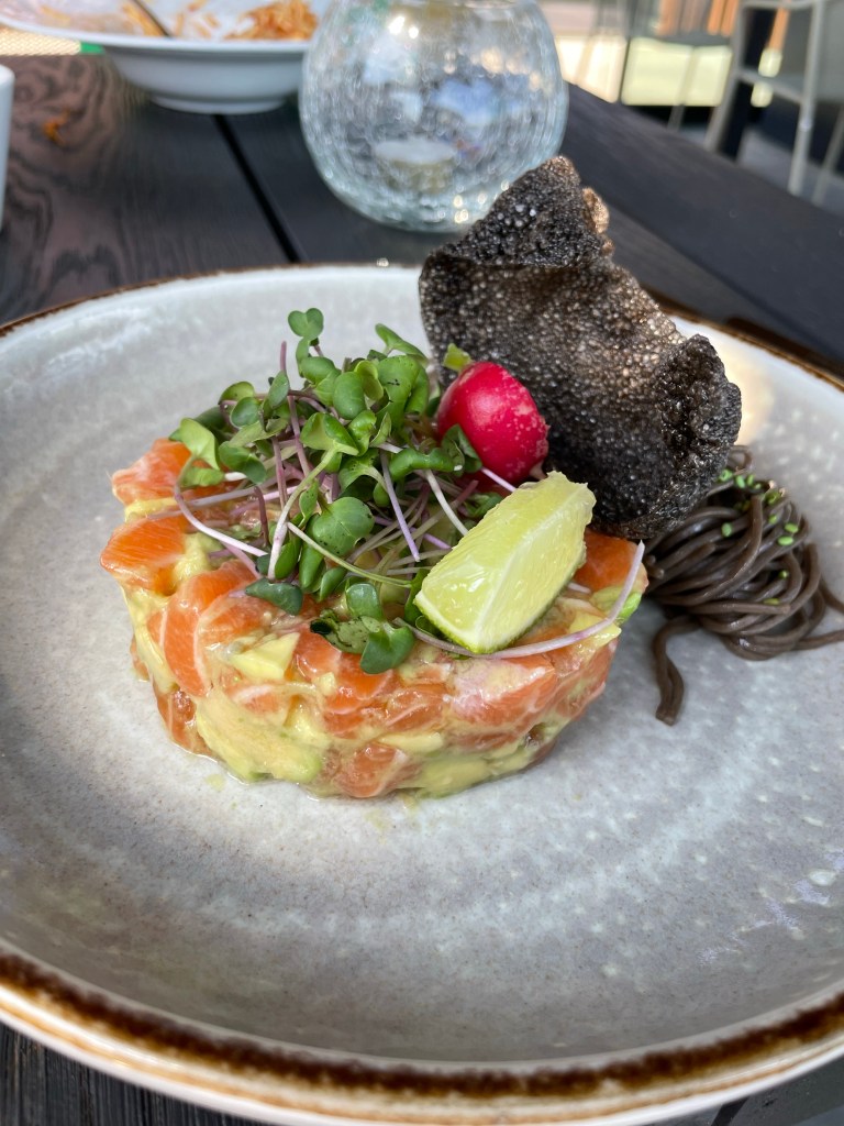Salmon and Avocado tartar